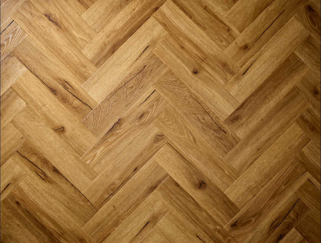 Textures Herringbone - Dryback - TH07 Honey Oak - Image 2