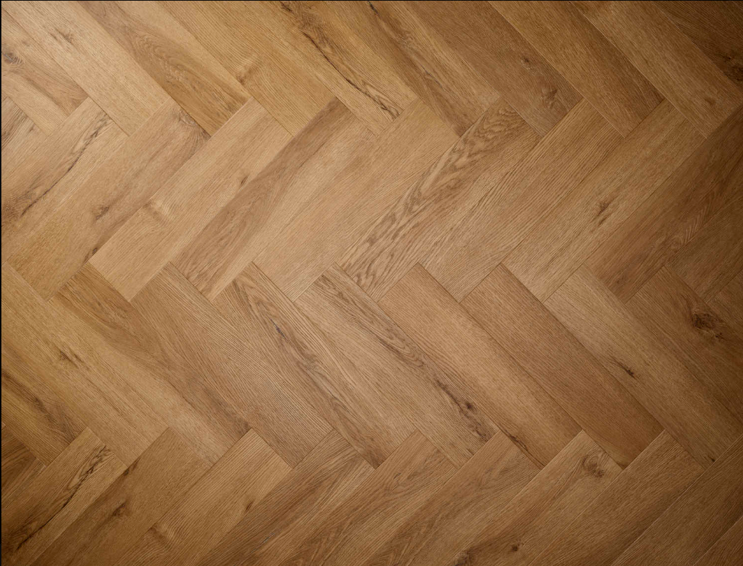 Textures Herringbone - Dryback - TH13 Traditional Oak - Image 2